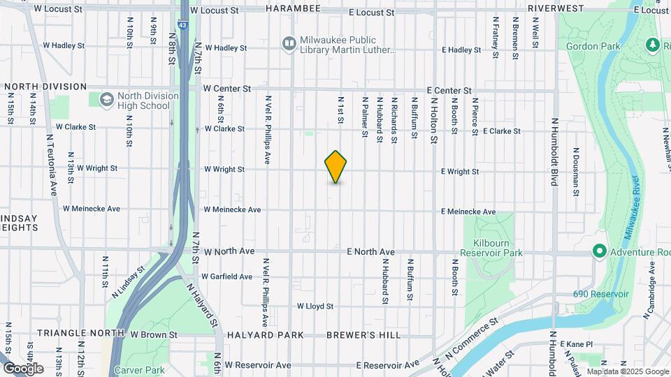 2441 N 1st St Map and Location Details