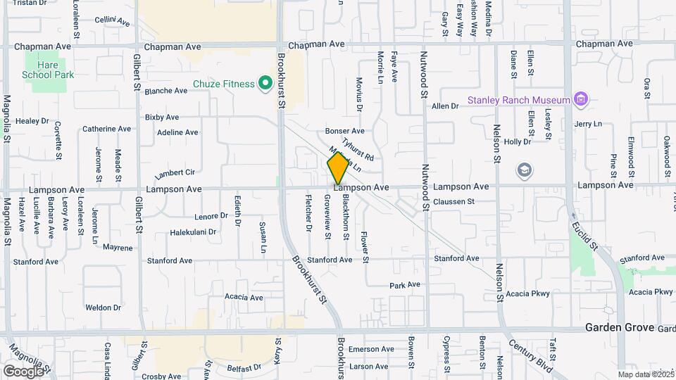 10182 Lampson Ave Map and Location Details