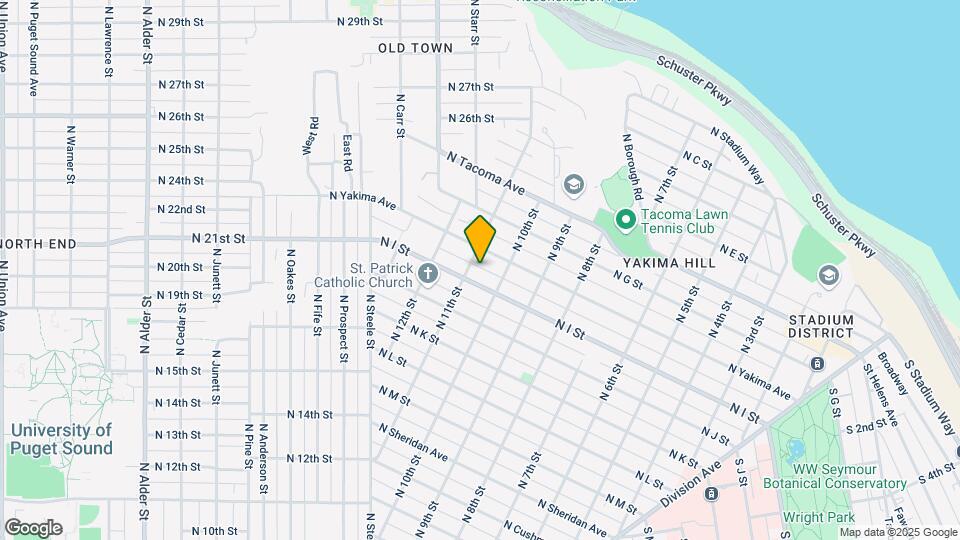 812 N 11th St Map and Location Details