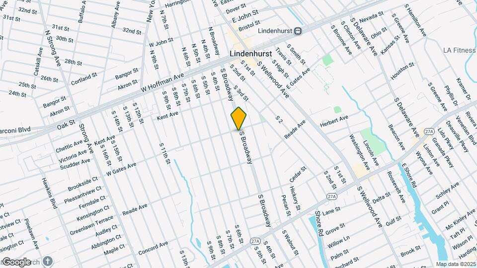 309 S Broadway, Unit 2 - Upper Level Map and Location Details