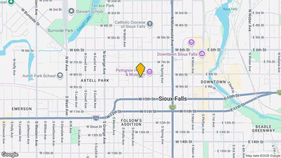 119 N Summit Ave Map and Location Details