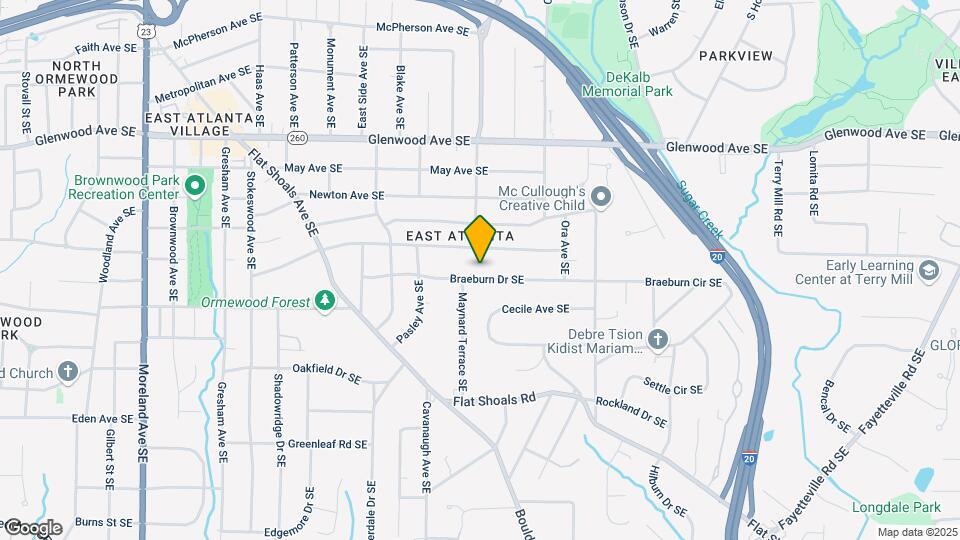 1612 Braeburn Dr SE Map and Location Details