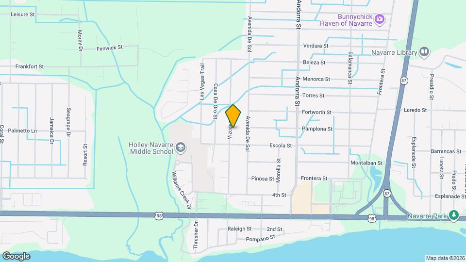 2030 Vizcaya Dr Map and Location Details