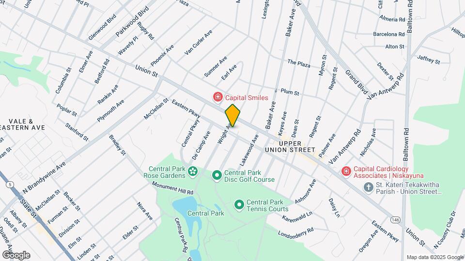 1809 Eastern Pkwy Map and Location Details