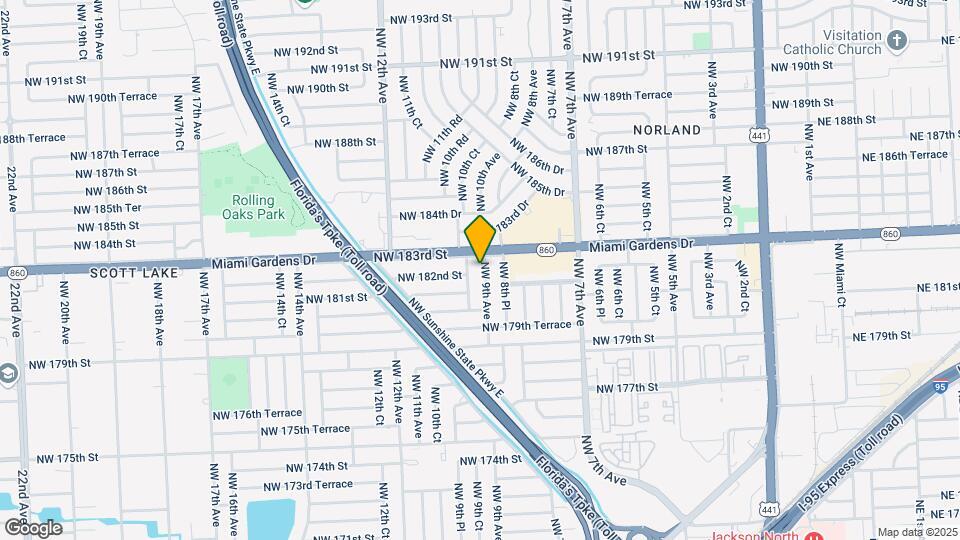 18200 NW 9th Ave Map and Location Details