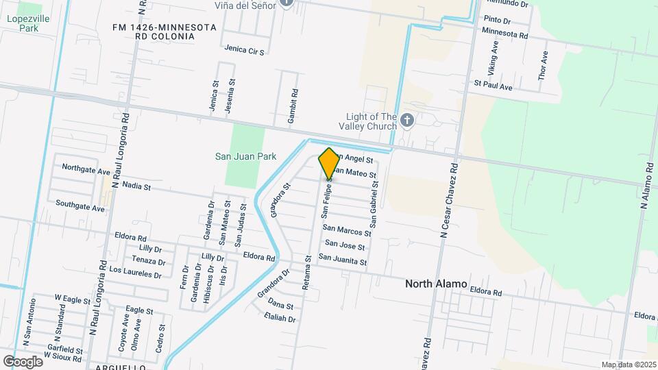 2412 San Pascual St Map and Location Details