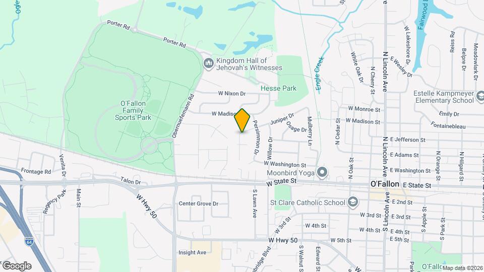 805 Juniper Dr Map and Location Details