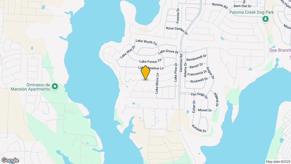 912 Lake Cypress Ln Map and Location Details