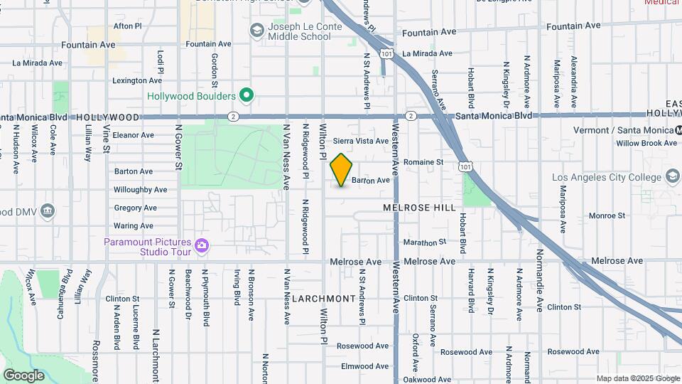 5431 Lemon Grove Ave Map and Location Details