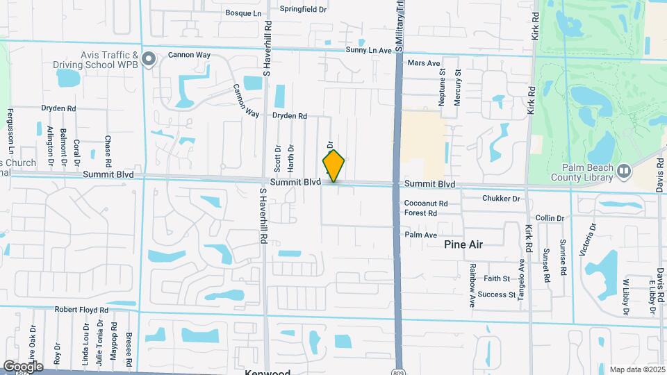4734 Summit Blvd Mapa y Detalles de la Ubicación