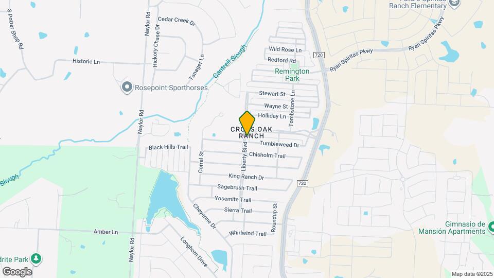 8801 Tumbleweed Dr Map and Location Details