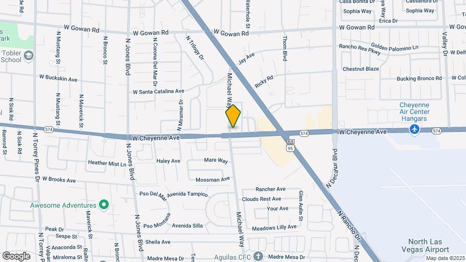 3200 N Michael Way Map and Location Details