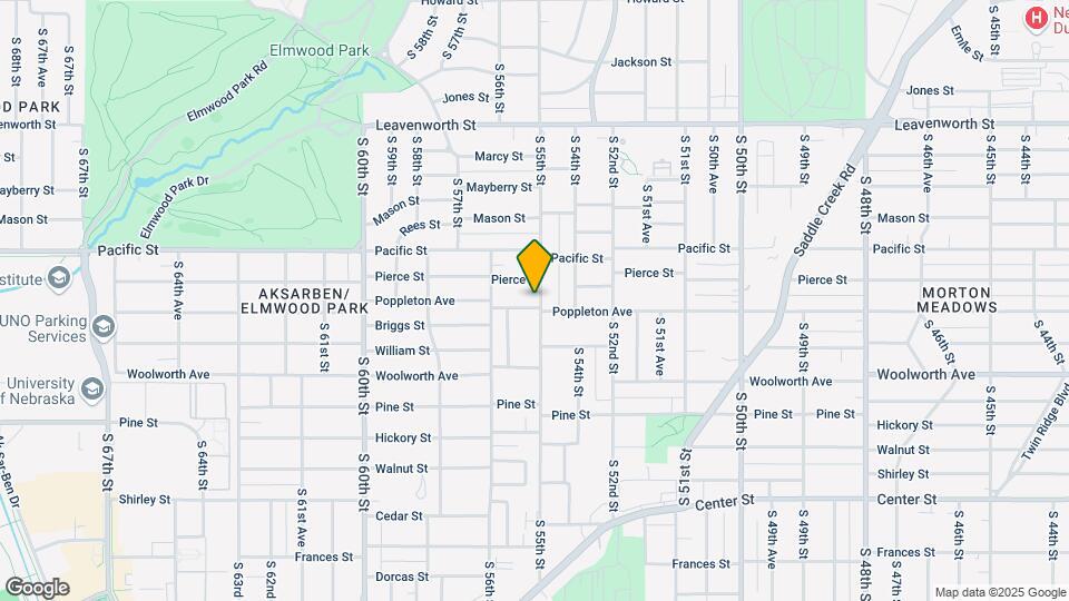 1220 S 55th St Map and Location Details