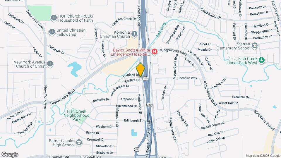 2525 Esquire Dr Map and Location Details