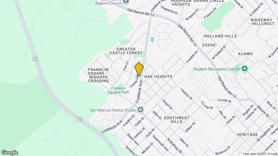 1925 Castle Gate Cir Map and Location Details