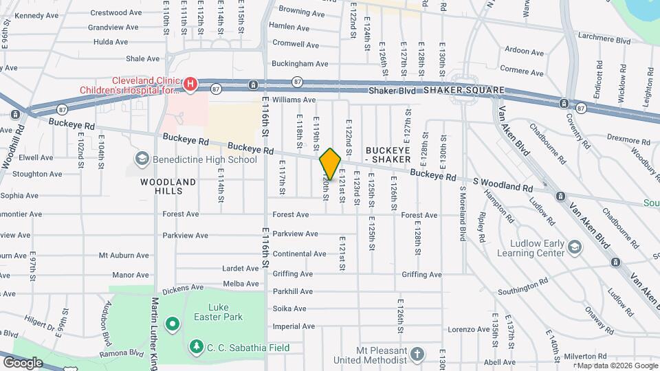 2919 E 120th St Map and Location Details