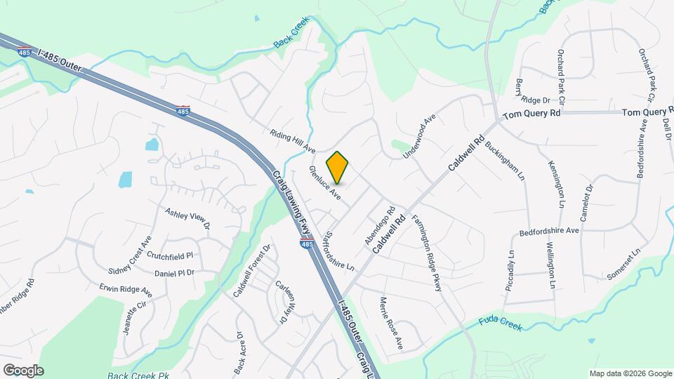 10728 Glenluce Ave Mapa y Detalles de la Ubicación