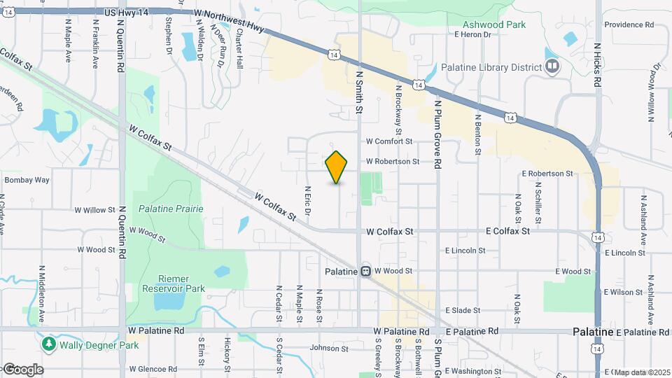 337 N Carter St Map and Location Details