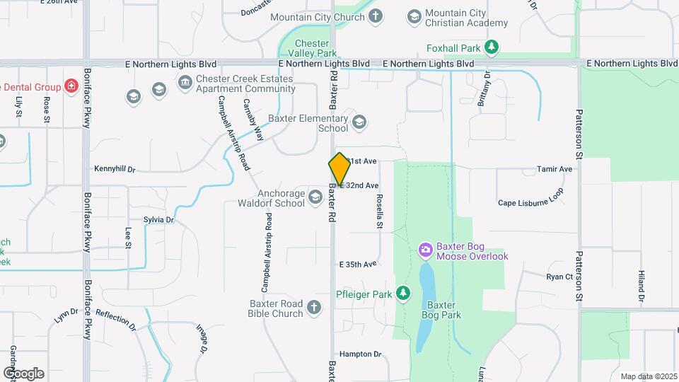 3209 Baxter Rd Map and Location Details