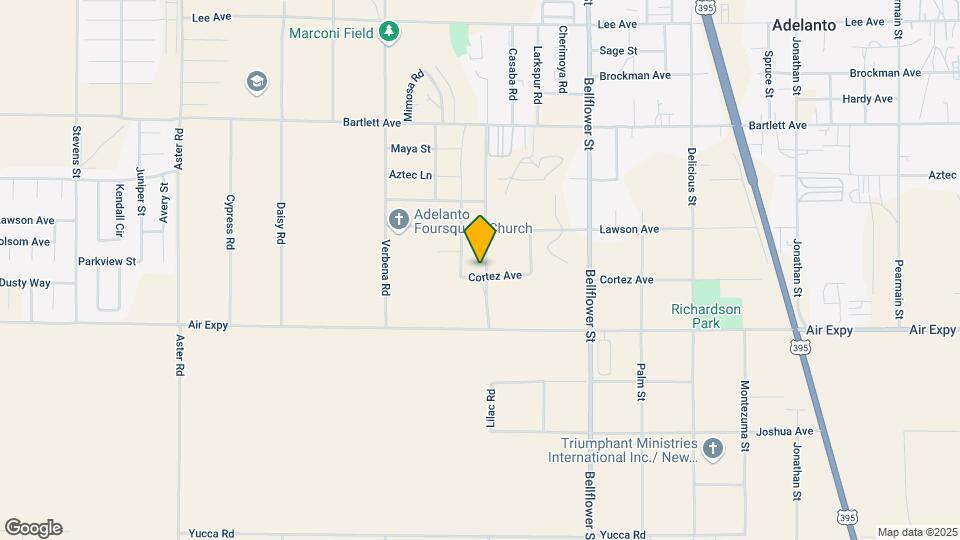 16506 Lilac Rd Map and Location Details