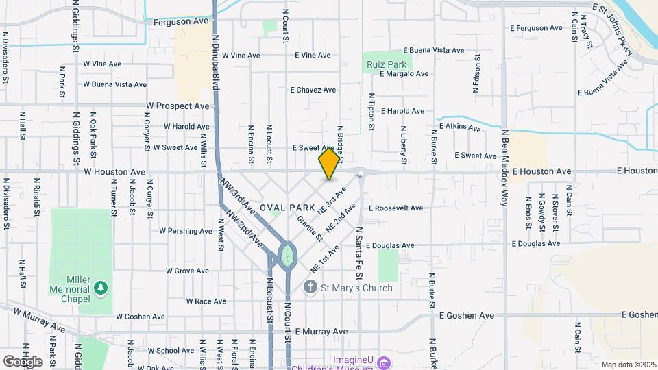 319 NE 4th Ave Map and Location Details