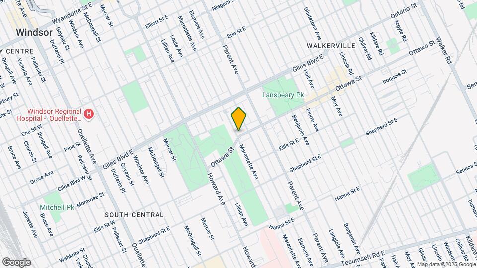 808 Ottawa St Map and Location Details