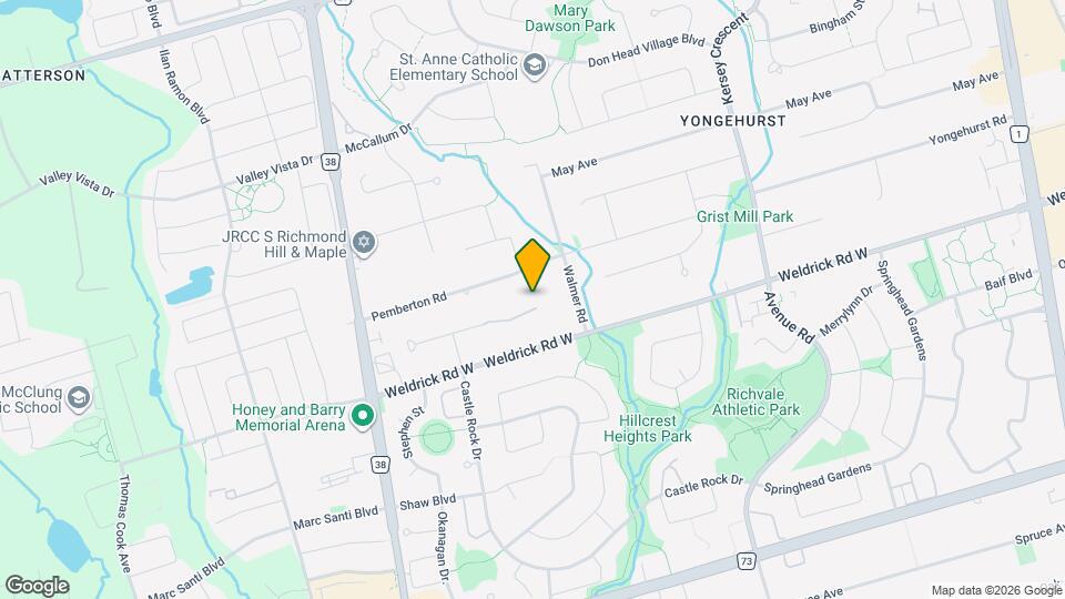 104 Dexter Rd Map and Location Details