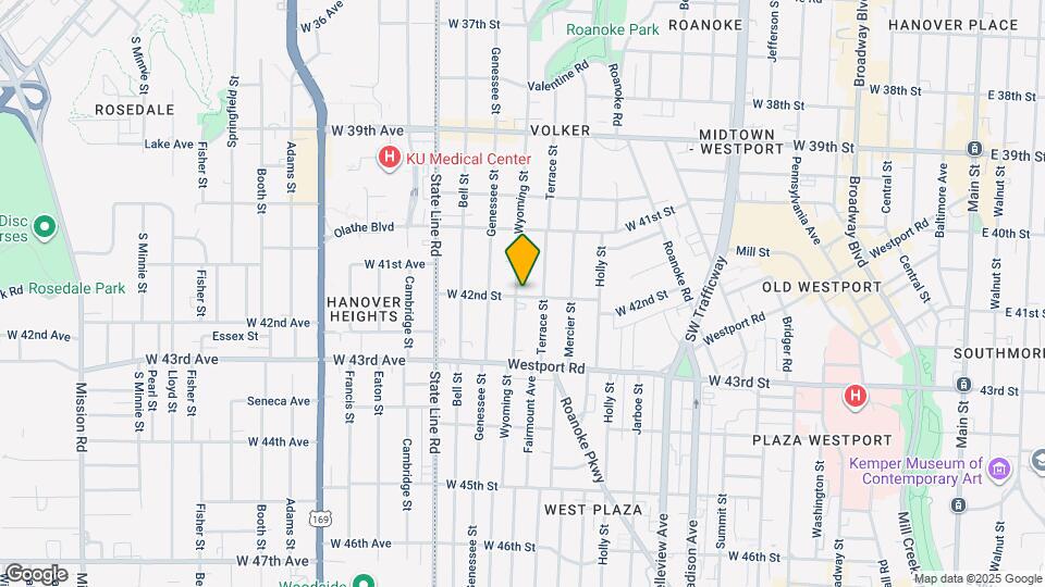 4151 Wyoming St Map and Location Details