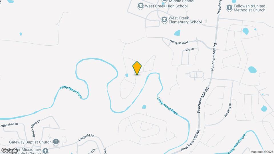 1264 Black Oak Cir Map and Location Details