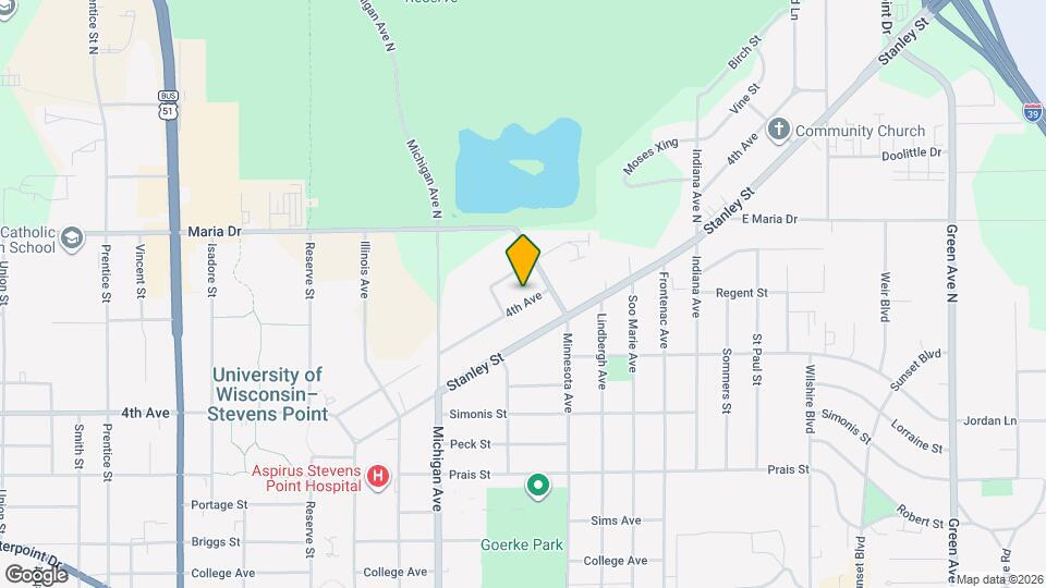 2716 4th Ave Map and Location Details