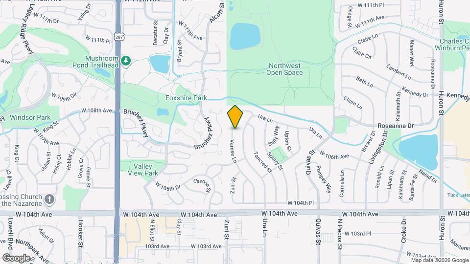 10708 Varese Ln Map and Location Details