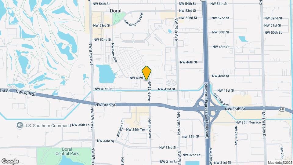 4242 NW 82nd Ave Map and Location Details