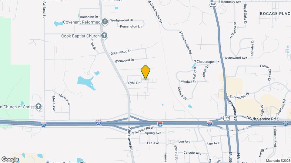 1000 Sybil Dr Map and Location Details