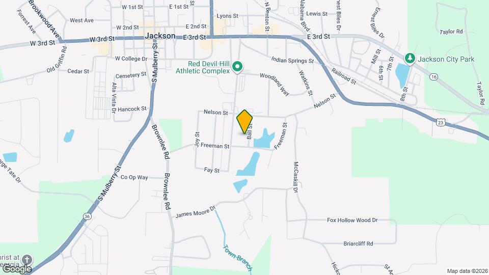 208 Ball St Map and Location Details