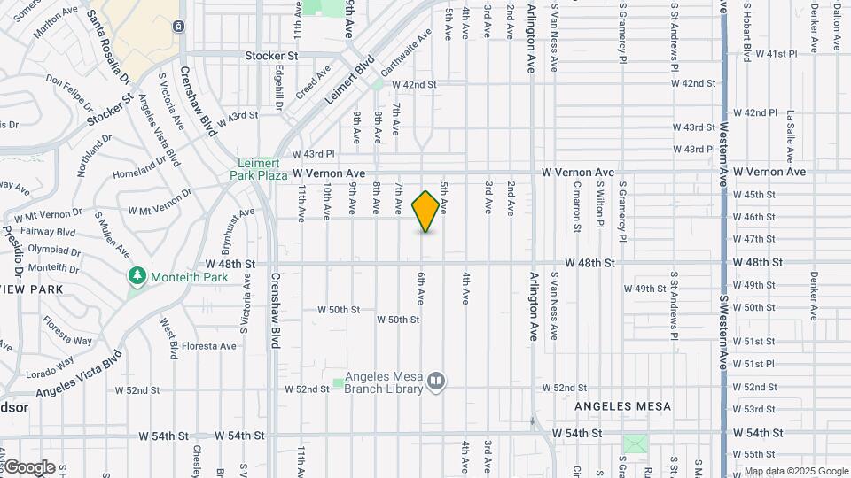 4628 6th Ave, Unit 4628 Map and Location Details