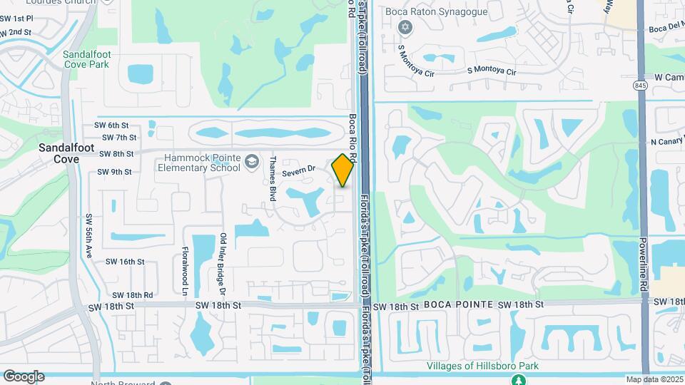 8081 Severn Dr Mapa y Detalles de la Ubicación