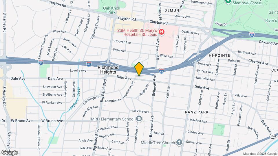 7347 Dale Ave, Unit 7347 Mapa y Detalles de la Ubicación