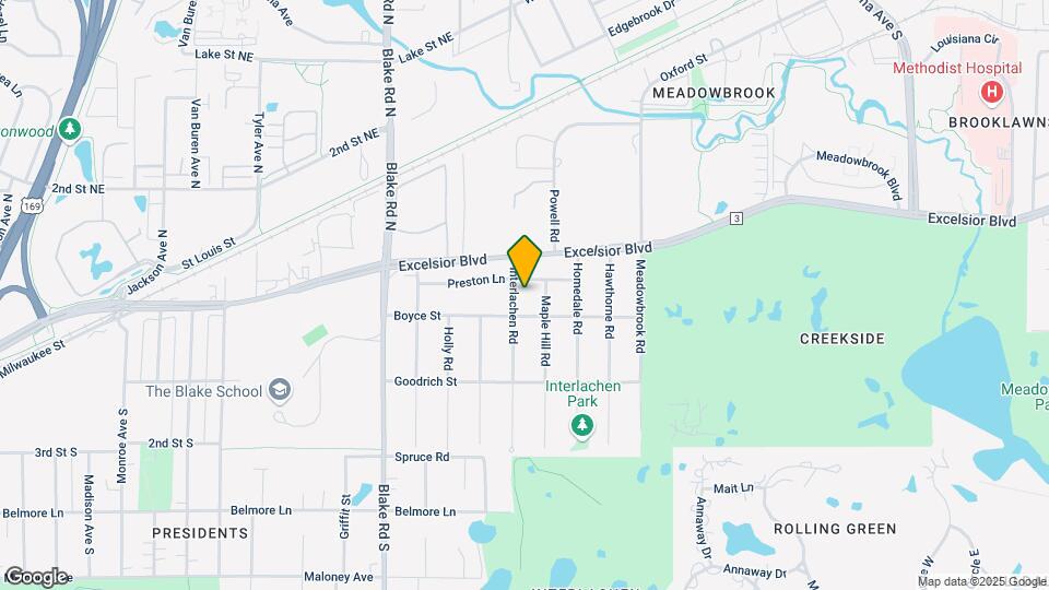 7 Interlachen Rd Map and Location Details