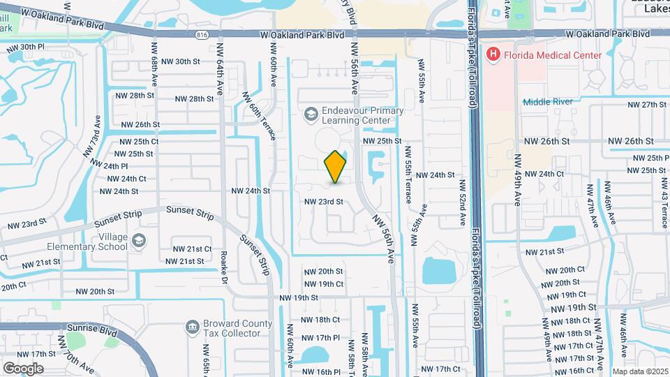 5708 Blueberry Ct Map and Location Details