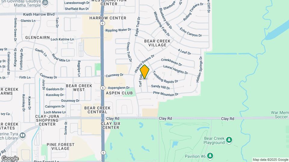 4527 Cloudmount Dr Map and Location Details