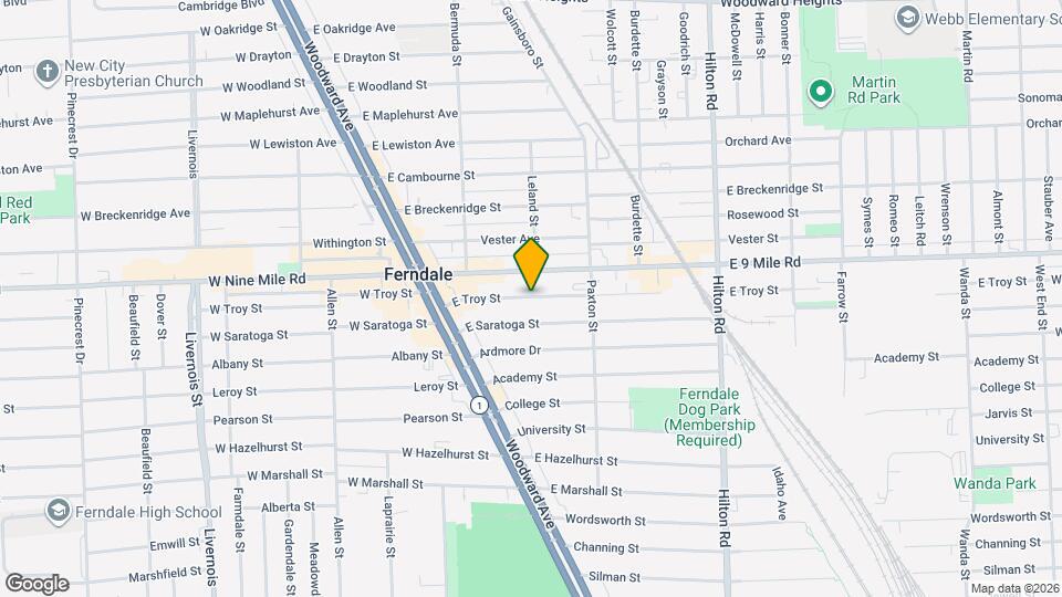 340 E Troy St, Unit 2 Map and Location Details