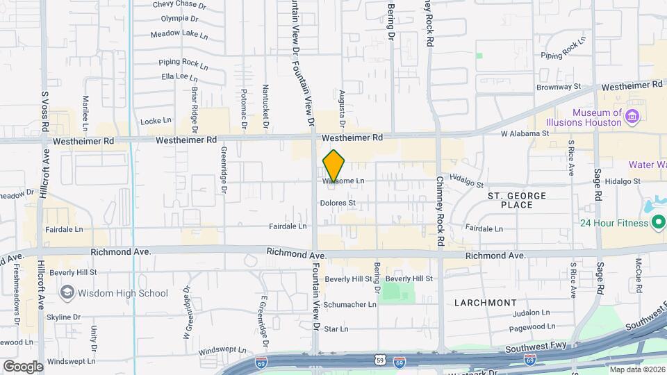 5911 Winsome Ln Map and Location Details