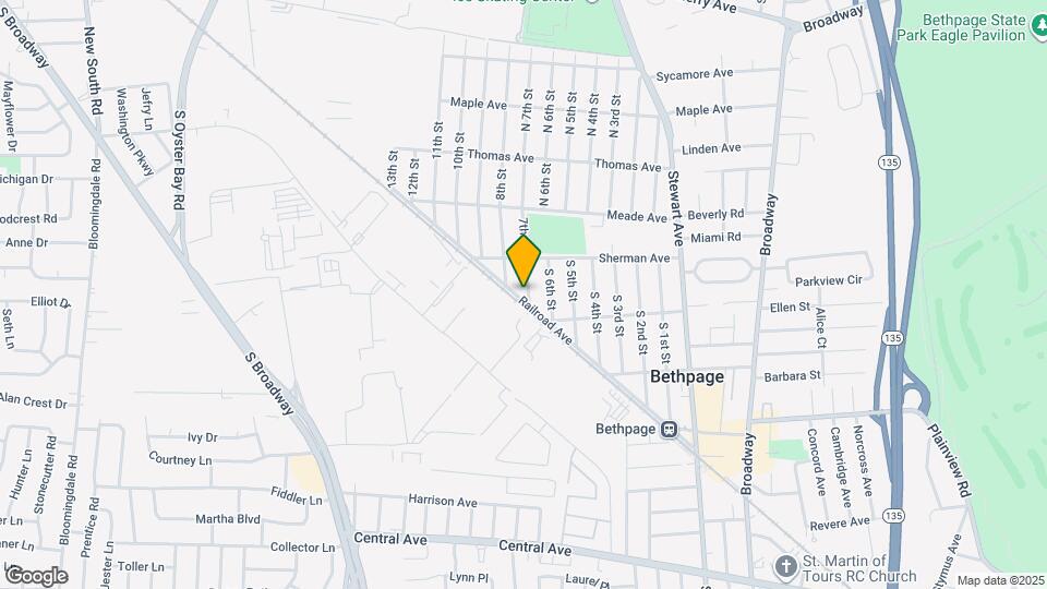 133 S 7th St Map and Location Details