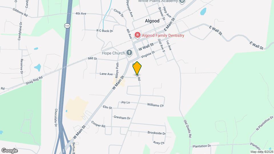 159 Dry Valley Rd Map and Location Details