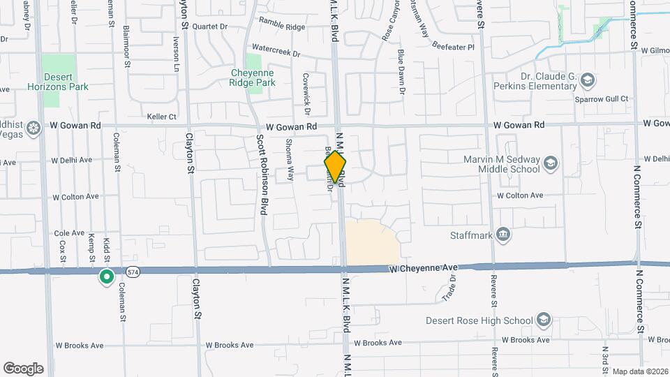 3420 Beca Faith Dr Mapa y Detalles de la Ubicación