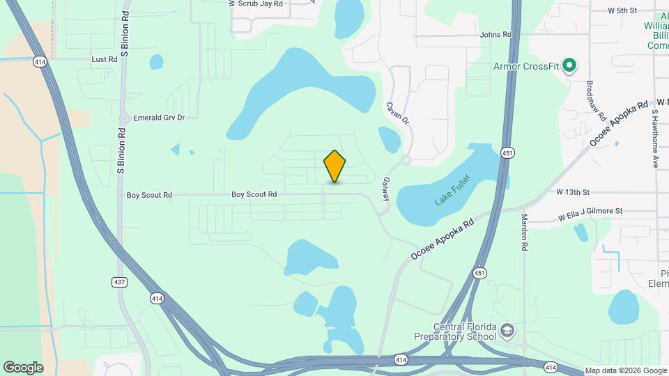 1694 Pinecliff Dr Map and Location Details