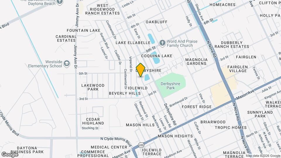 1122 Lewis Dr Map and Location Details