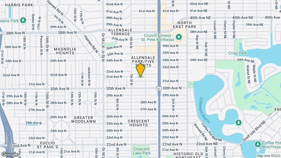 527 31st Ave N Map and Location Details