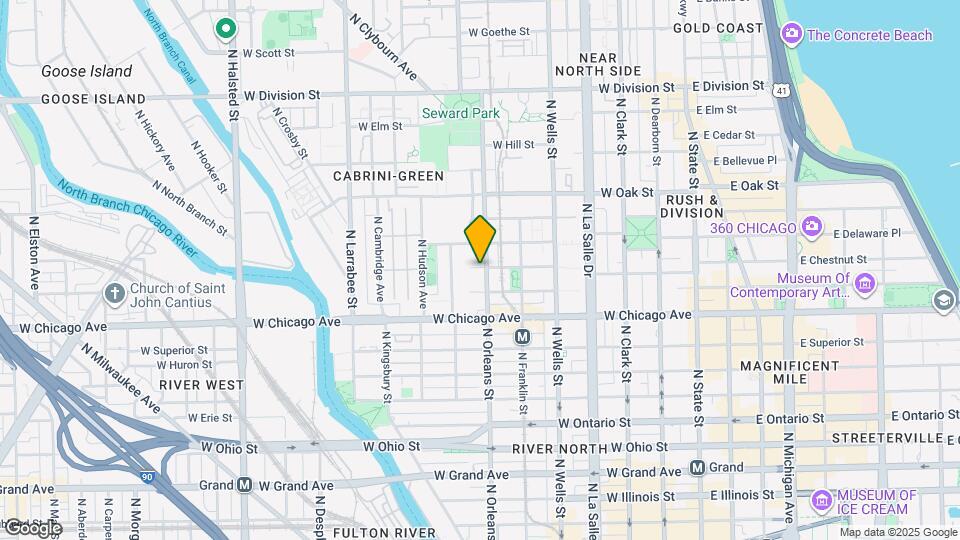 359 W Chestnut St Map and Location Details