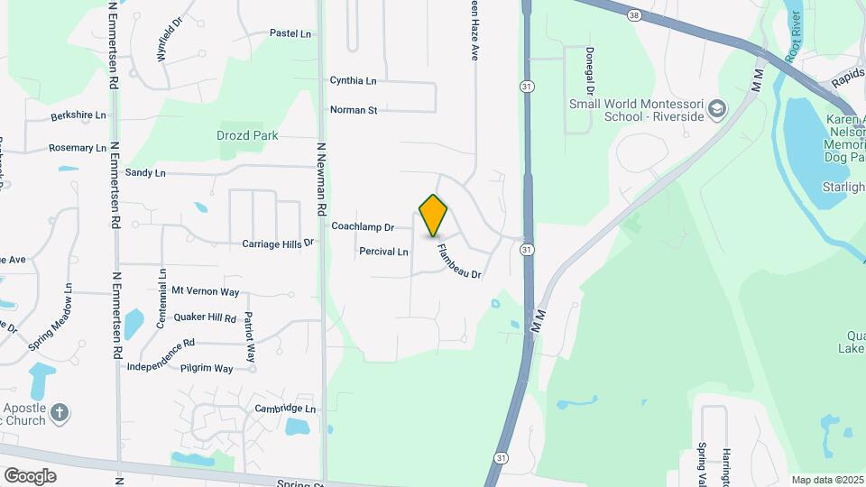 4919 Flambeau Dr Map and Location Details